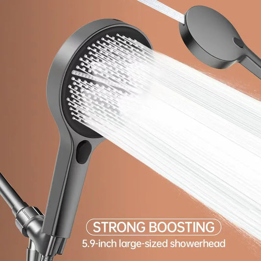 Shower Head Hose&Bracket,Shower Head Set With 1.5m Hose,Bathroom ShowerEquipment